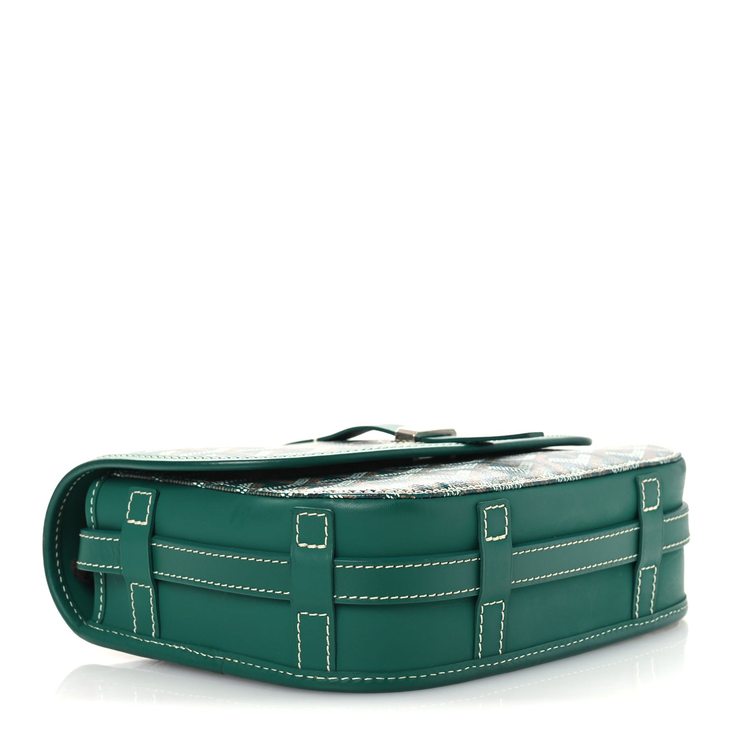 Goyardine Belvedere II PM Messenger Bag Green