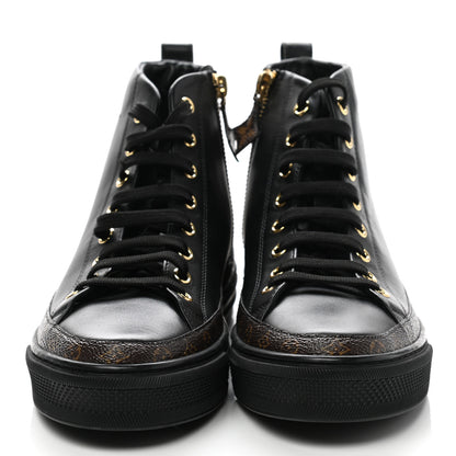 Louis Vuitton Monogram Stellar Sneaker Boots 36 Black 2 of 7