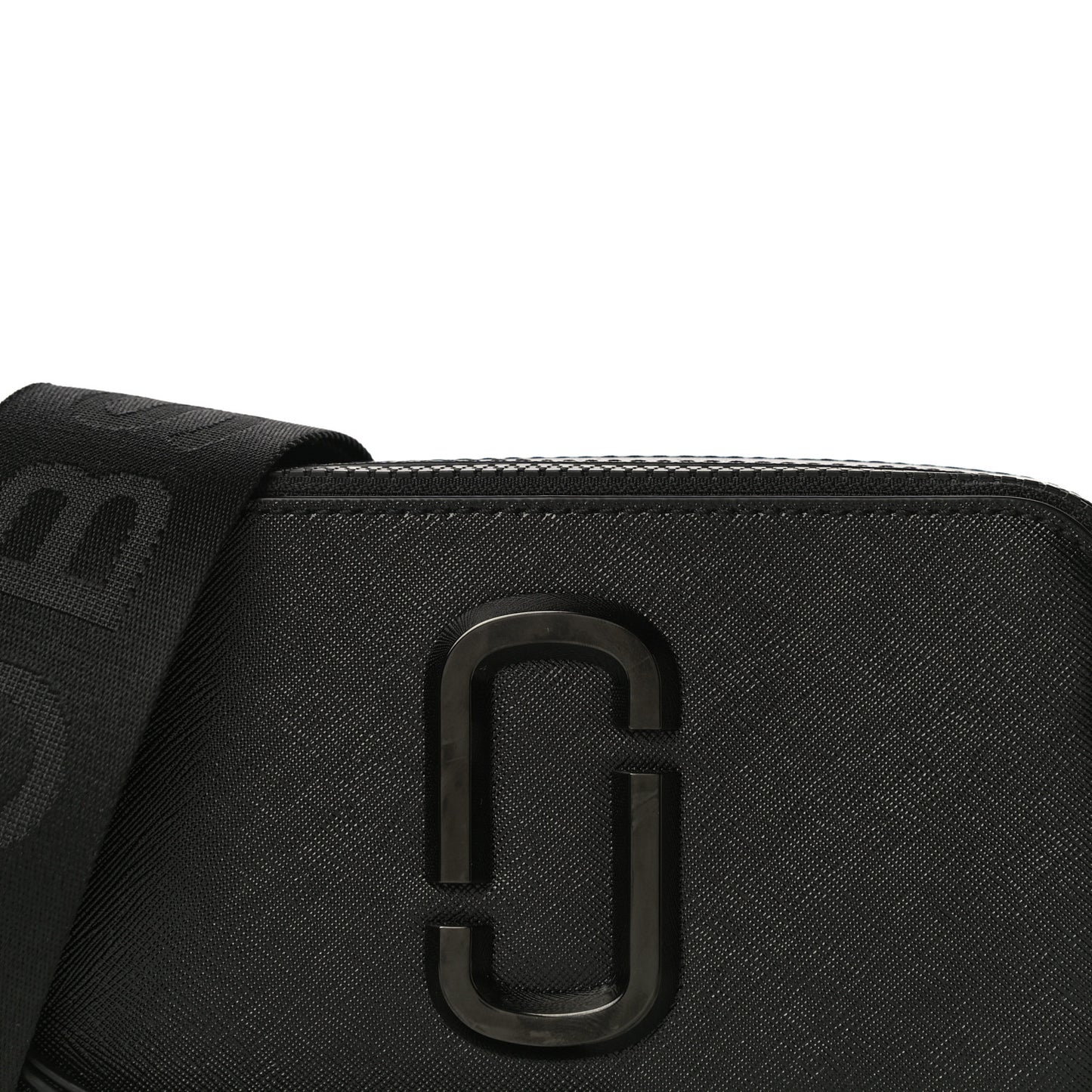 Saffiano Snapshot Camera Bag Black