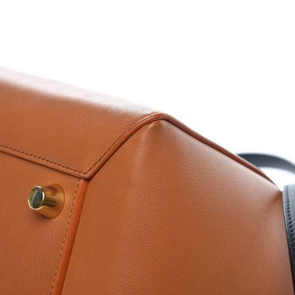 Celine Smooth Calfskin Small Bi-Color Belt Bag Tan 11 of 14