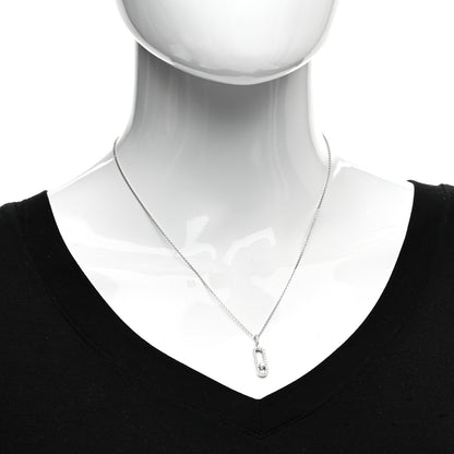 Messika 18K White Gold Diamond LM Move Uno Pave Pendant Necklace 2 of 4