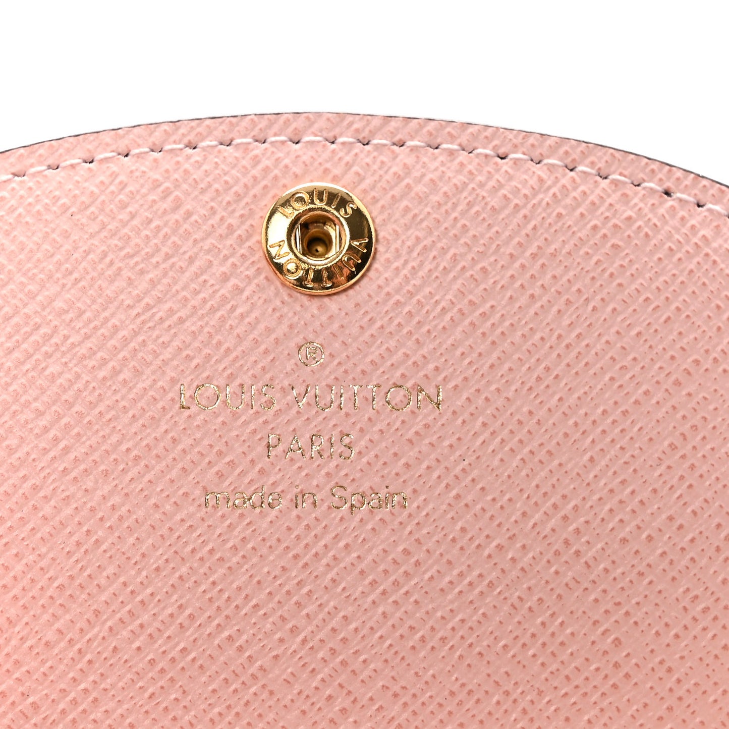 Monogram Rosalie Coin Purse Rose Ballerine