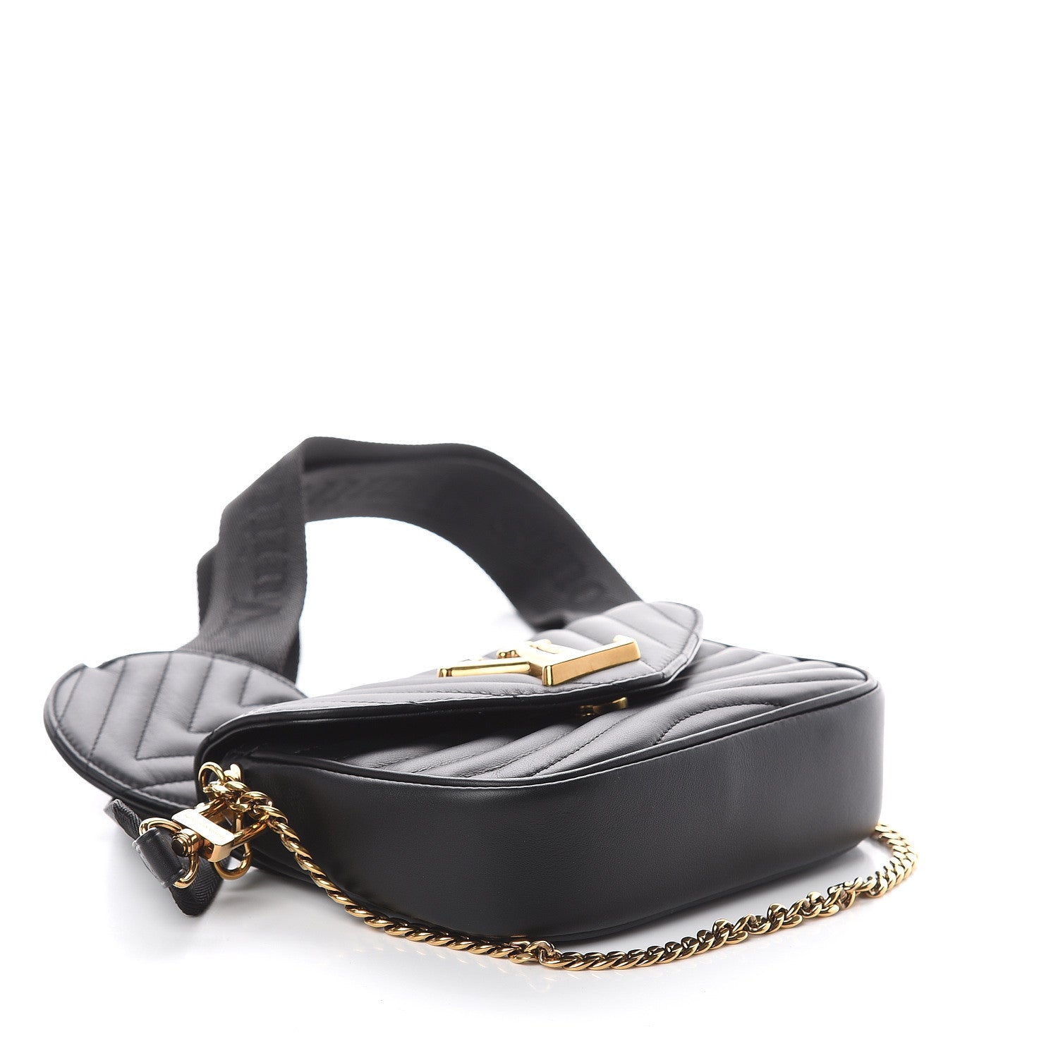 Louis Vuitton Calfskin New Wave Multi Pochette Black 3 of 7