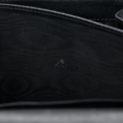 Gucci Velvet Matelasse GG Marmont Chain Wallet Black 18 of 24