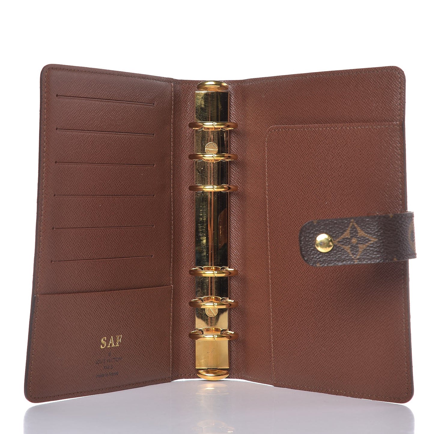 Monogram Medium Ring Agenda Cover