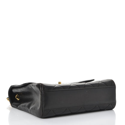 Chanel Lambskin Quilted Shoulder Flap Black 4 of 14
