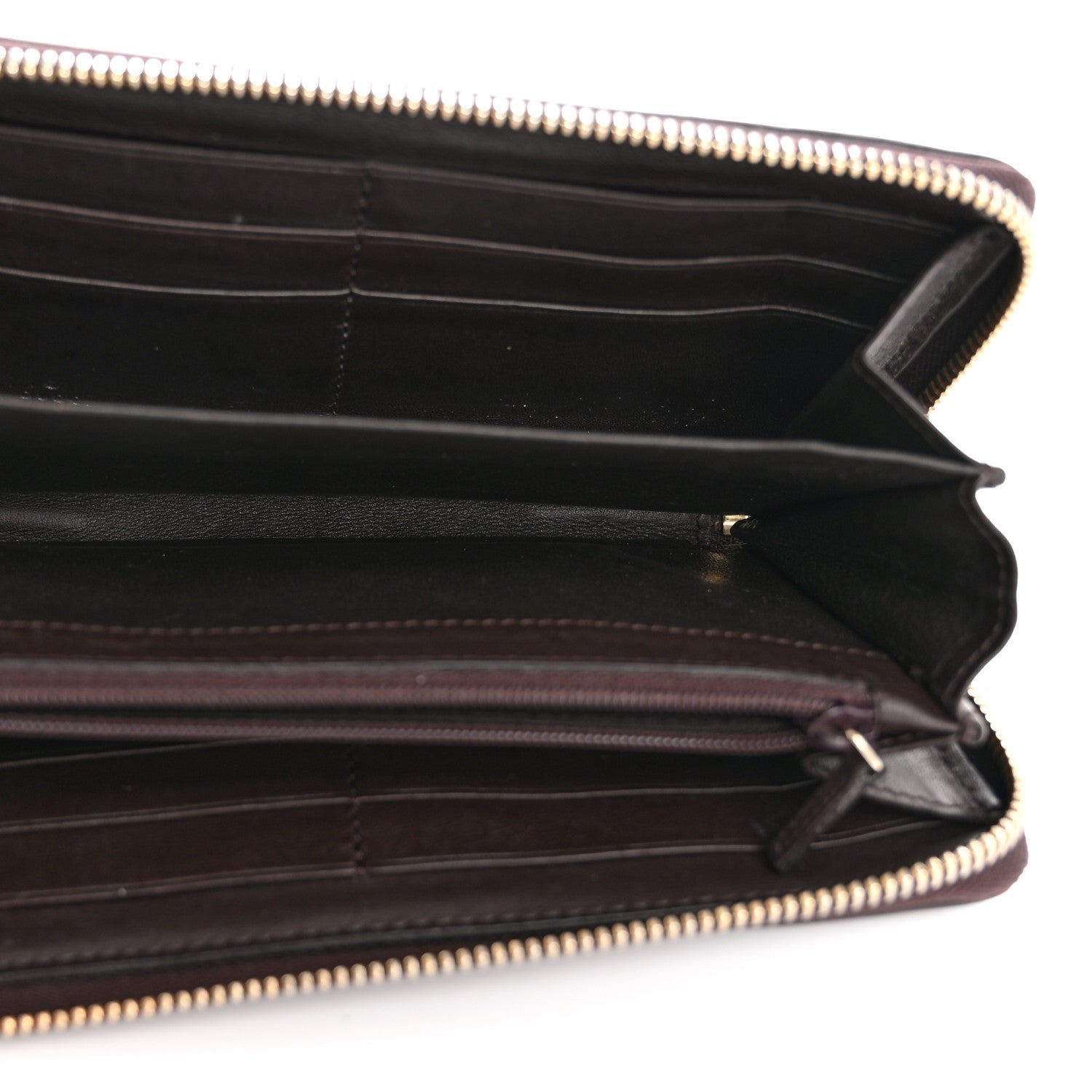 Gucci Guccissima Signature Sukey Zip Around Wallet Brown 5 of 13