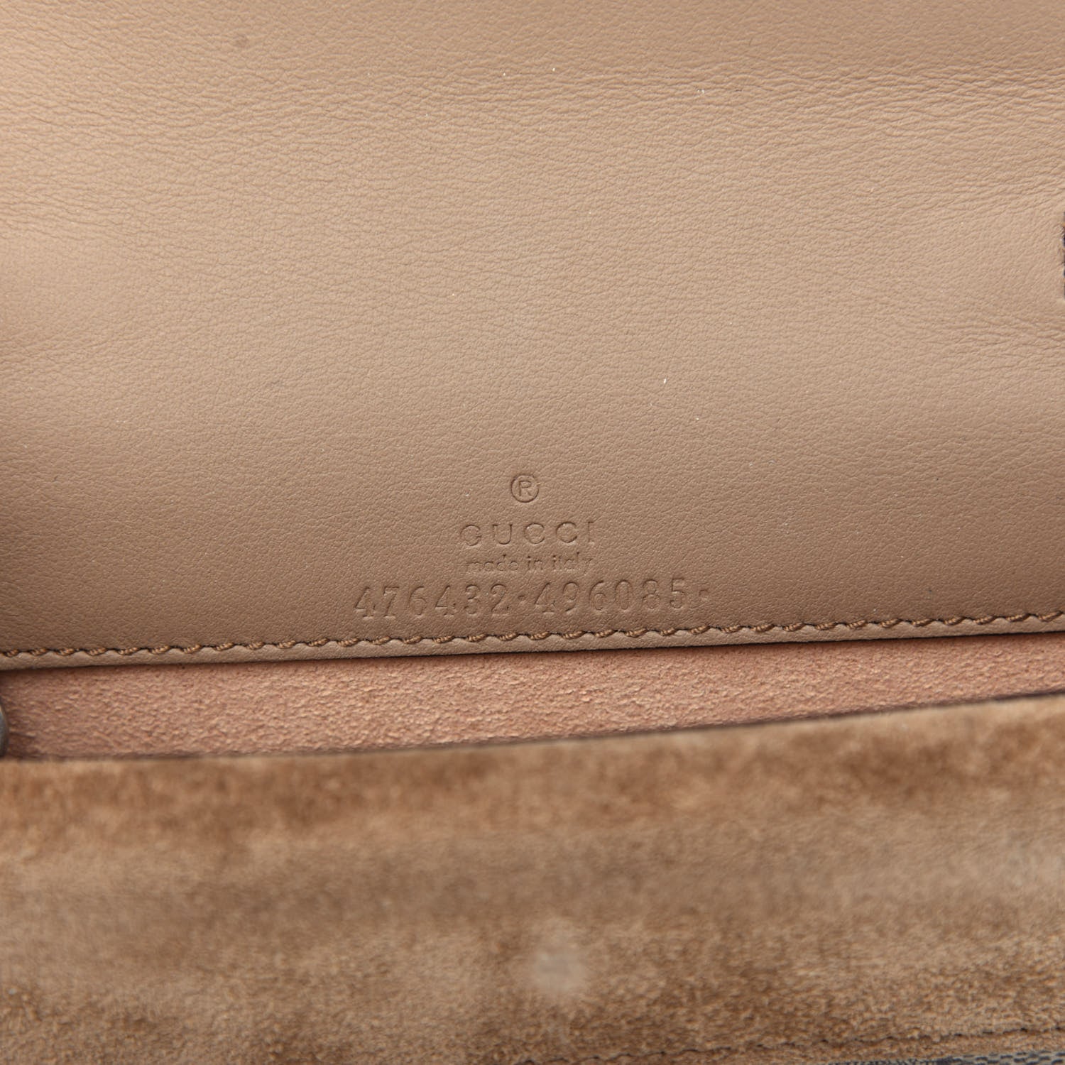 Gucci GG Supreme Monogram Super Mini Dionysus Shoulder Bag Taupe 6 of 10