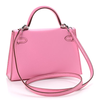 Hermes Epsom Mini Kelly Sellier 20 5P Pink 3 of 11