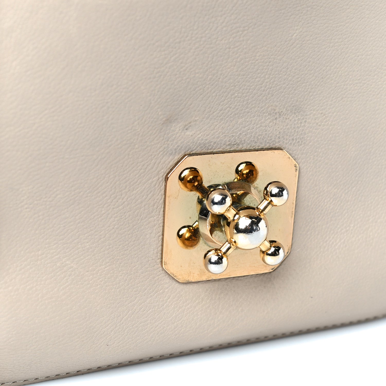 Chloe Goatskin Medium Elsie Shoulder Bag Dove 21 of 26