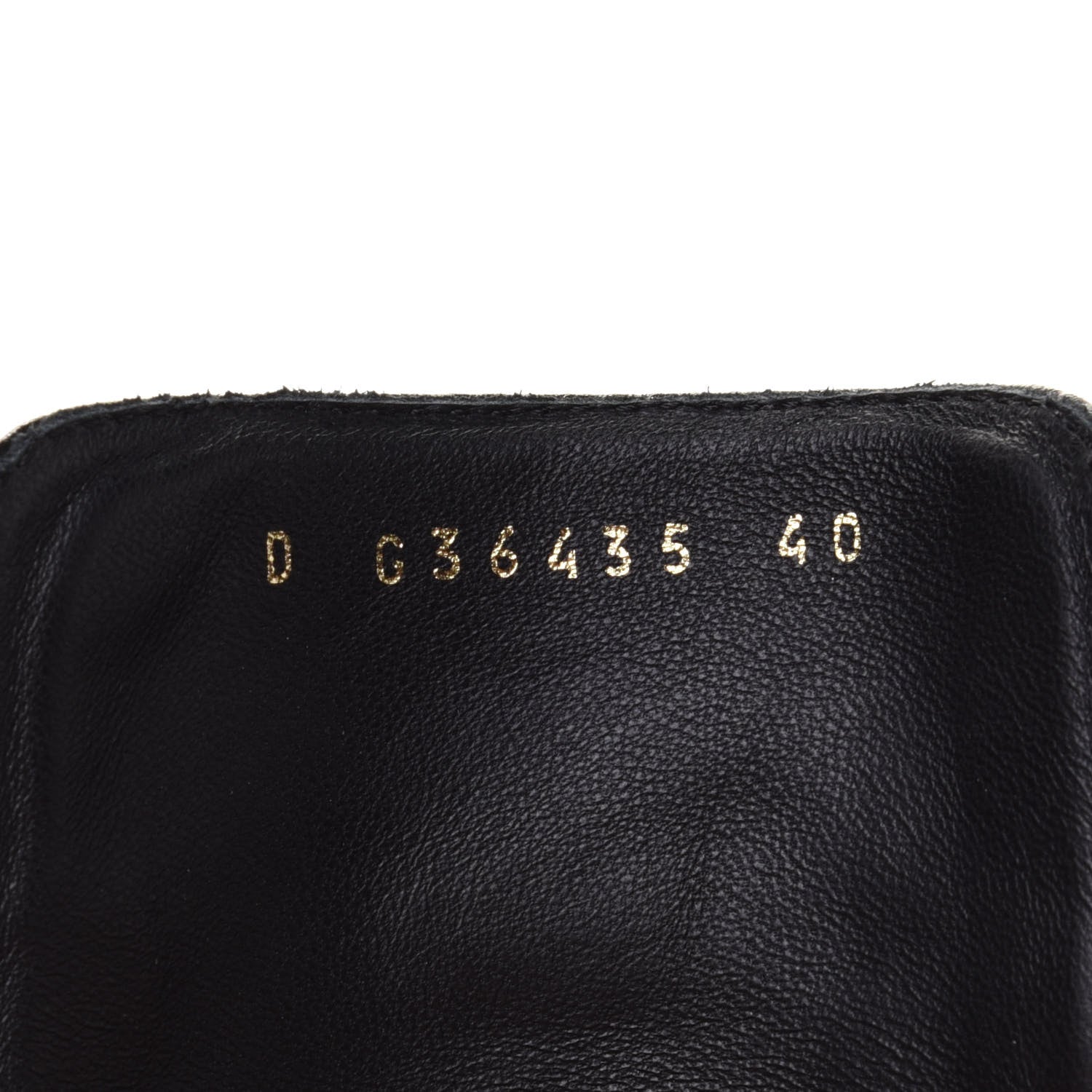 Chanel Shiny Crumpled Lambskin Lace Up Combat Boots 40 Black 9 of 11