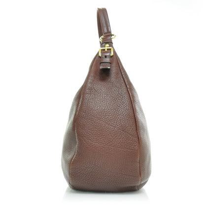 Prada Vitello Daino Hobo Amaranto 4 of 10