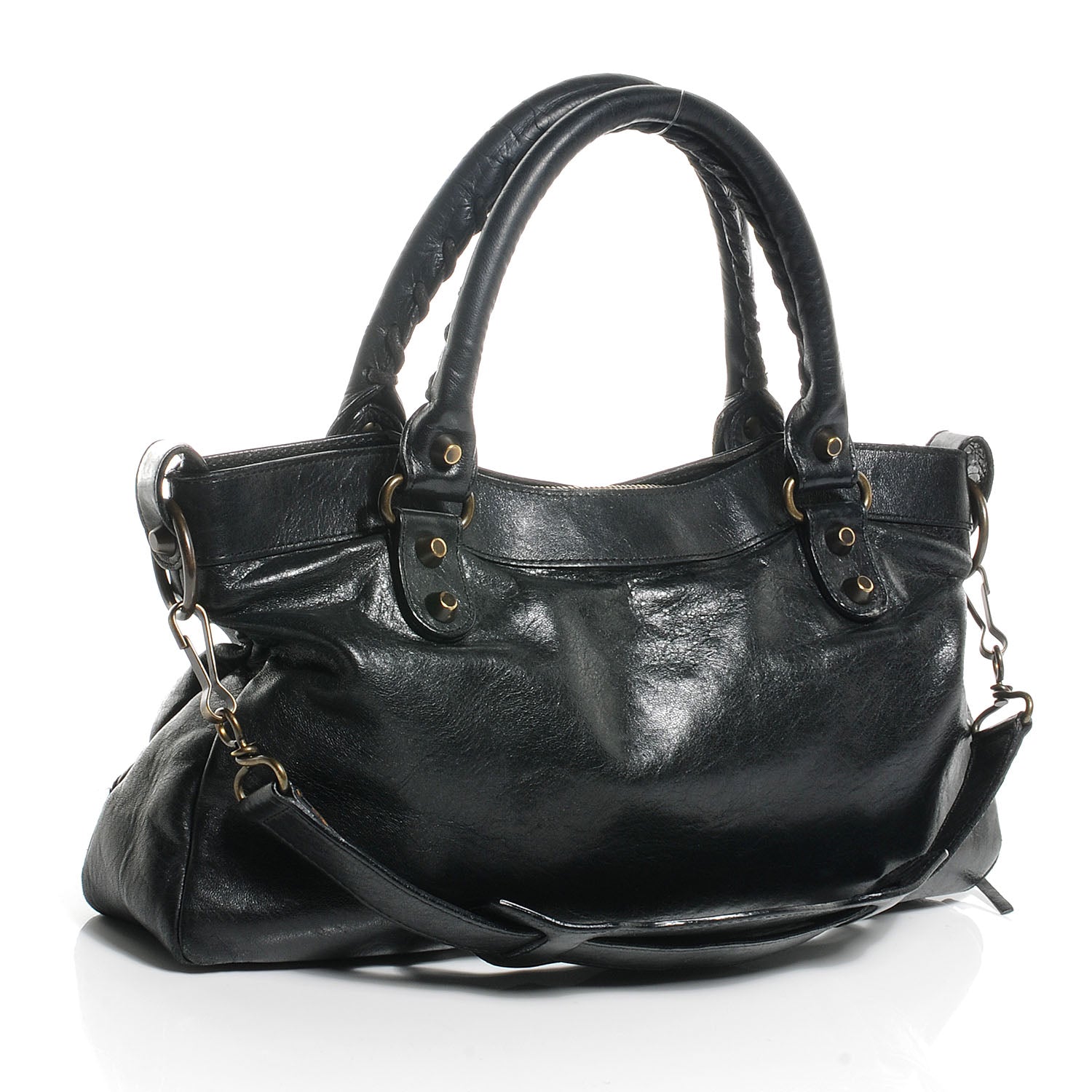 Balenciaga Chevre First Black 3 of 7