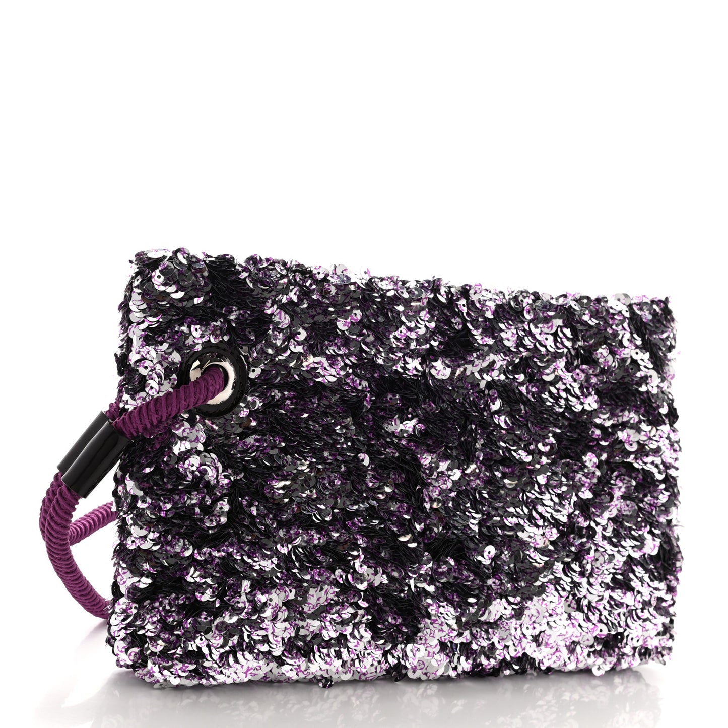 Sequin Pochette Rococo Violet
