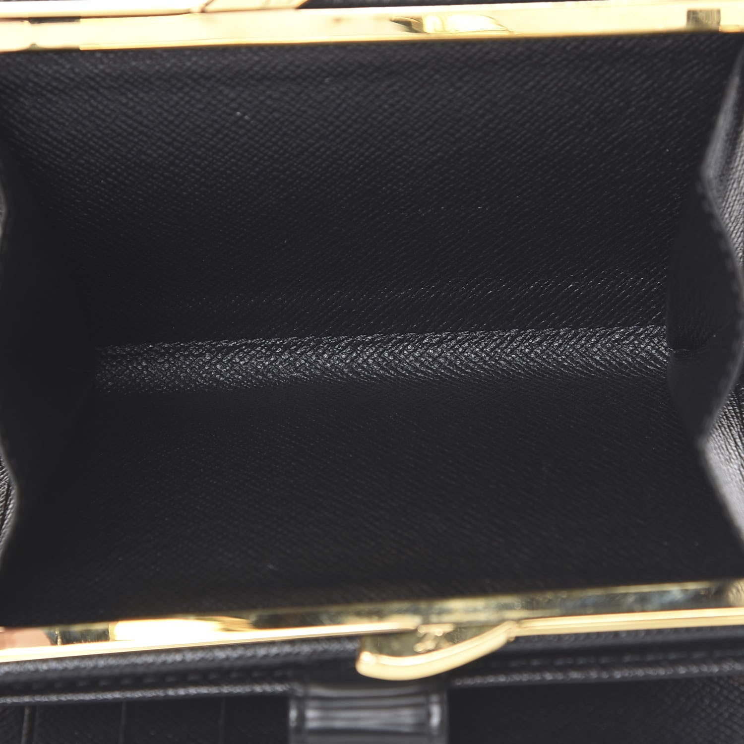 Louis Vuitton Epi French Purse Wallet Black 5 of 8