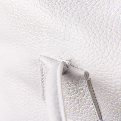 Burberry London Grainy Calfskin Medium Baynard Tote White 20 of 20