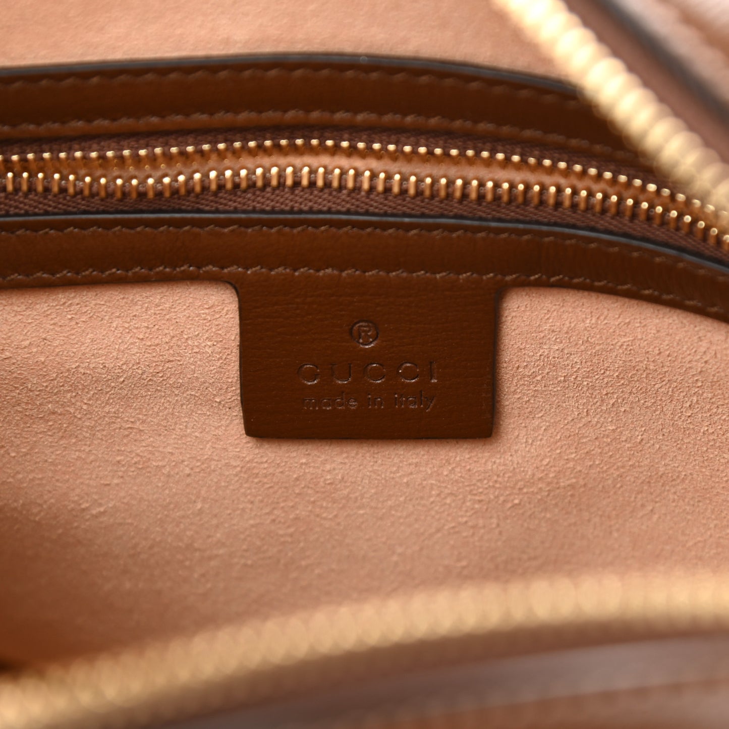 Azalea Calfskin Small Horsebit 1955 Shoulder Bag Brown Sugar