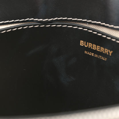 Burberry Canvas Horseferry Print Note Crossbody Bag Grey Black 11 of 12