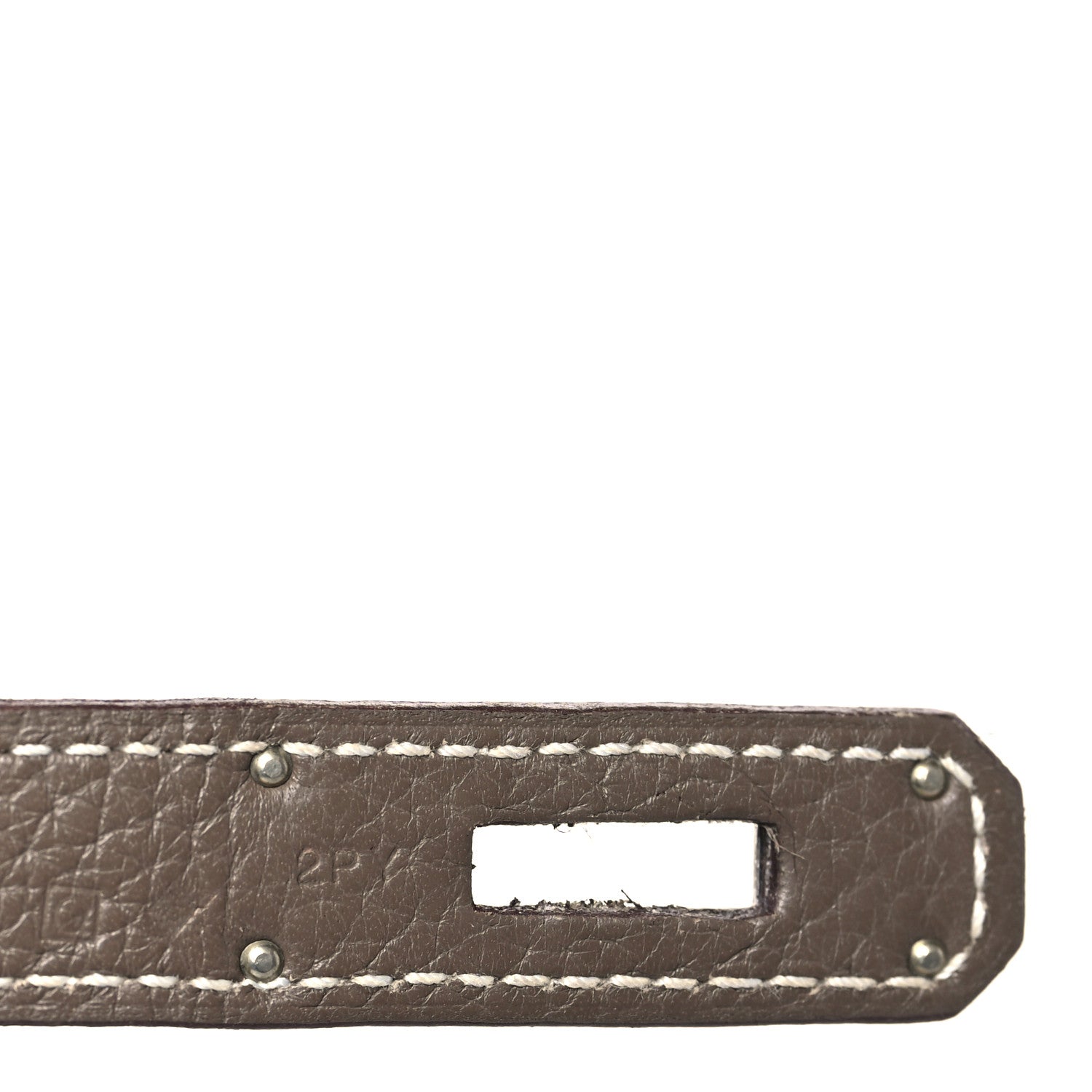 Hermes Taurillon Clemence Jypsiere 28 Etoupe 7 of 9