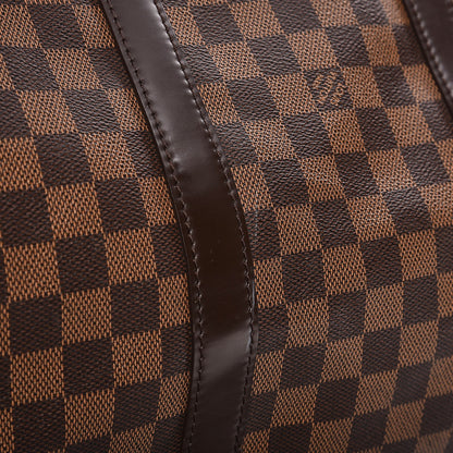 Louis Vuitton Damier Ebene Keepall Bandouliere 55 12 of 17