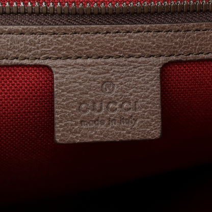 Gucci Cotton Wool Houndstooth Interlocking G Backpack Red Green New Acero 6 of 11