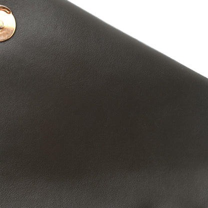 Saint Laurent Calfskin Y Quilted Monogram Medium Loulou Chain Satchel Soil Brown 12 of 14