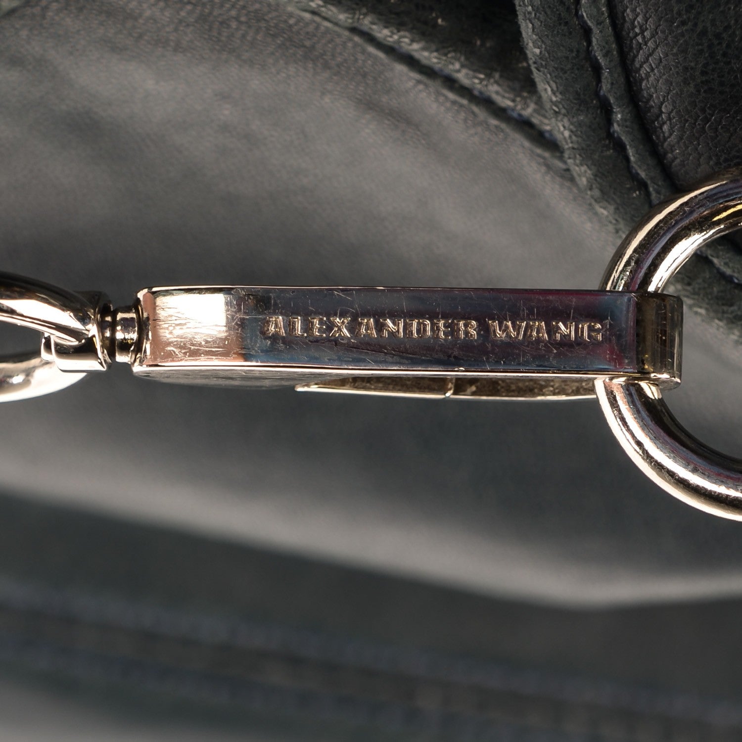 Alexander Wang Washed Lambskin Iris Messenger Bag Ink 18 of 18