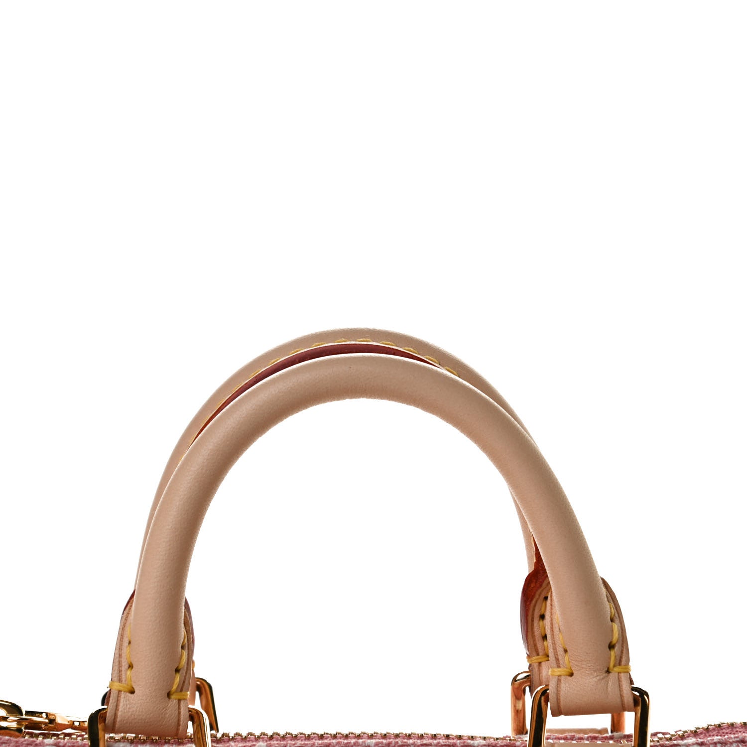 Louis Vuitton Monogram Jacquard Denim Nano Speedy Bandouliere Pink 10 of 11