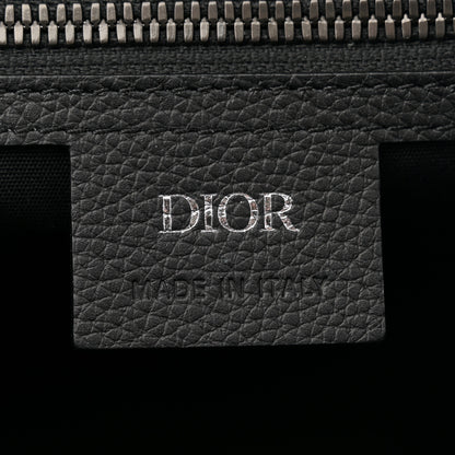 Christian Dior Maxi Oblique Jacquard Weekender 25 Black 6 of 11