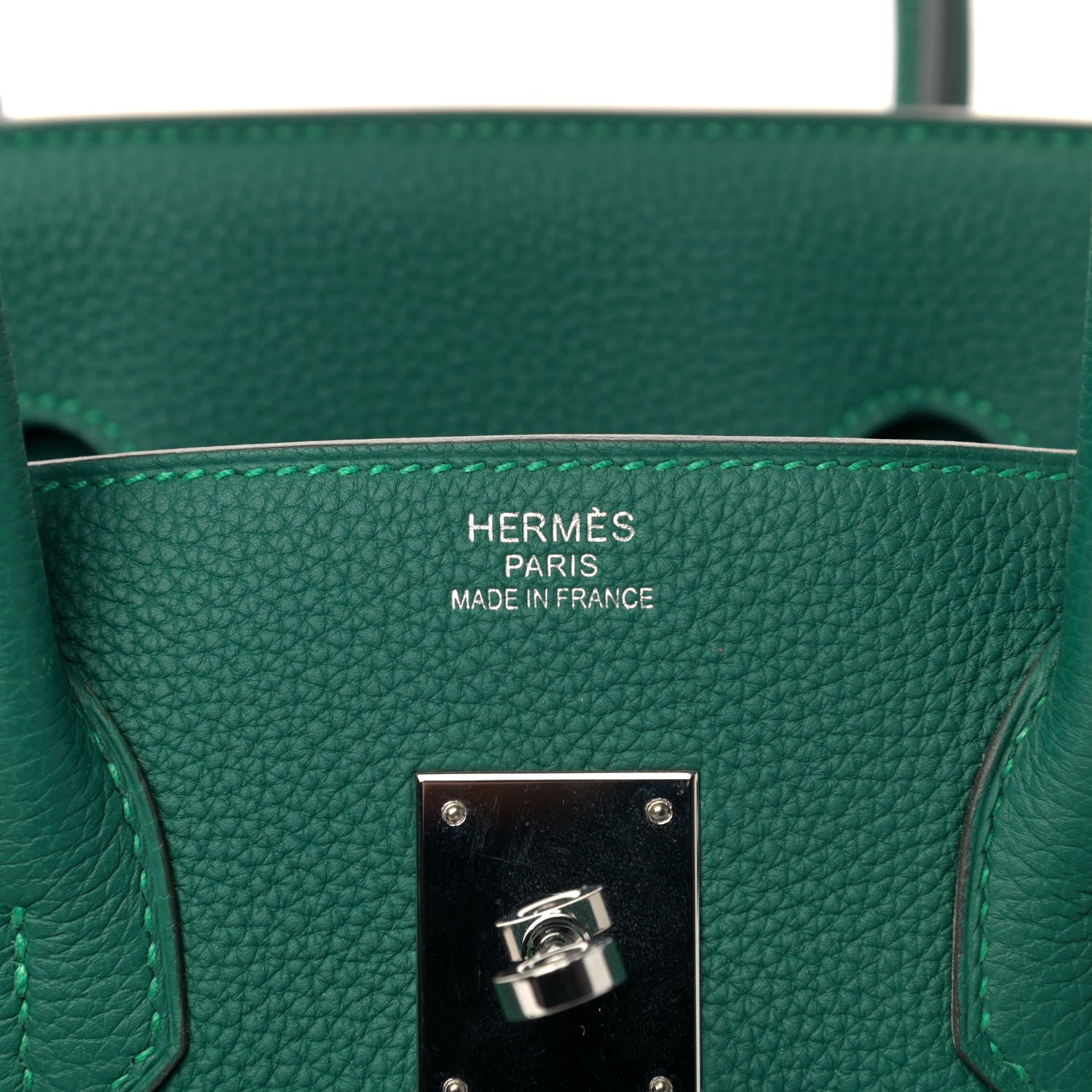 Hermes Togo Birkin 35 Malachite 5 of 9