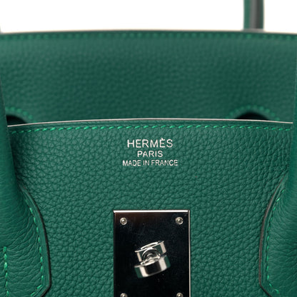 Hermes Togo Birkin 35 Malachite 5 of 9