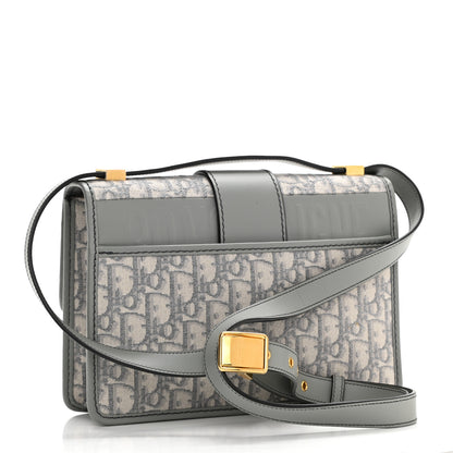 Christian Dior Oblique 30 Montaigne Flap Bag Grey 3 of 7