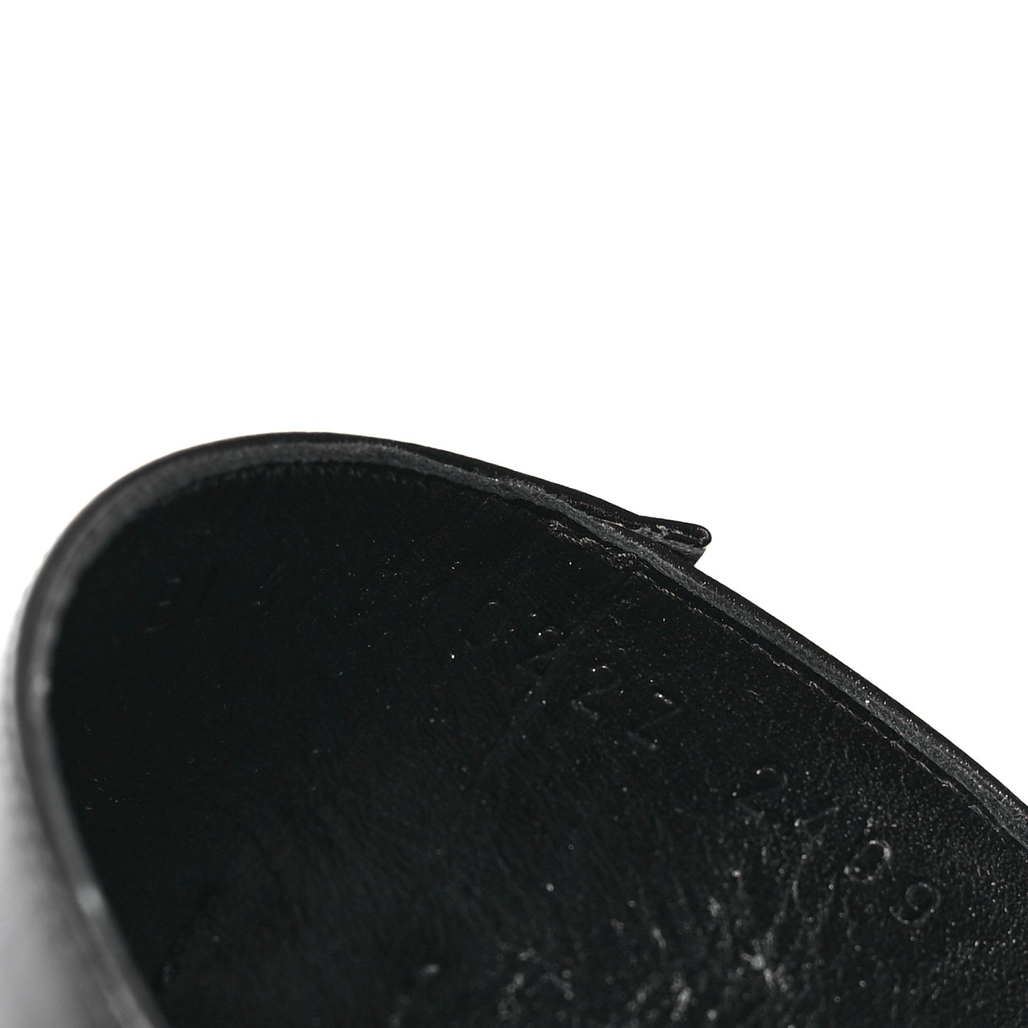 Calfskin Gigi 50 Sandals 40 White Black