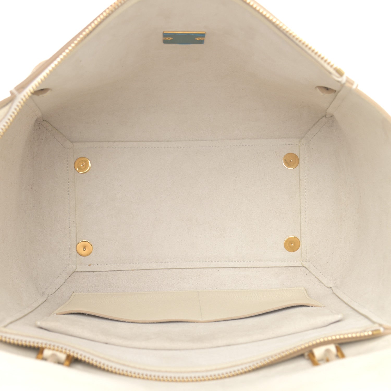 Celine Grained Calfskin Mini Belt Bag White 4 of 11