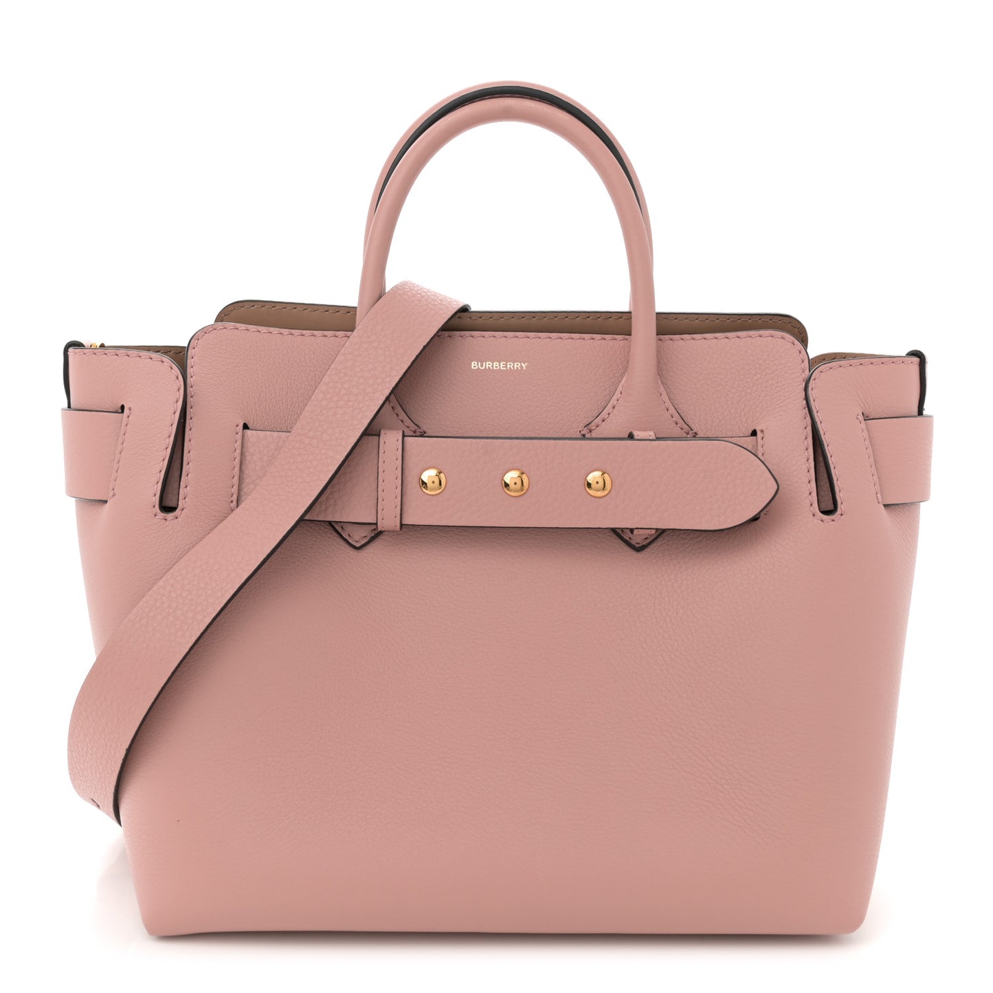 Marais Calfskin Small Belt Bag Dusty Rose