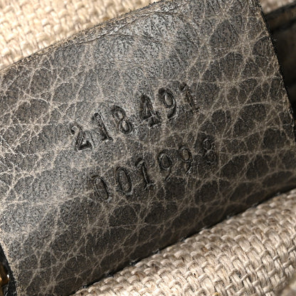 Gucci Calfskin Large New Jackie Shoulder Bag Military 7 of 16