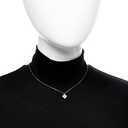 Van Cleef & Arpels 18K Rose Gold Sweet Alhambra Pendant Necklace 2 of 6
