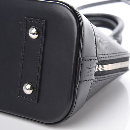 Louis Vuitton Epi Alma BB Black 11 of 12
