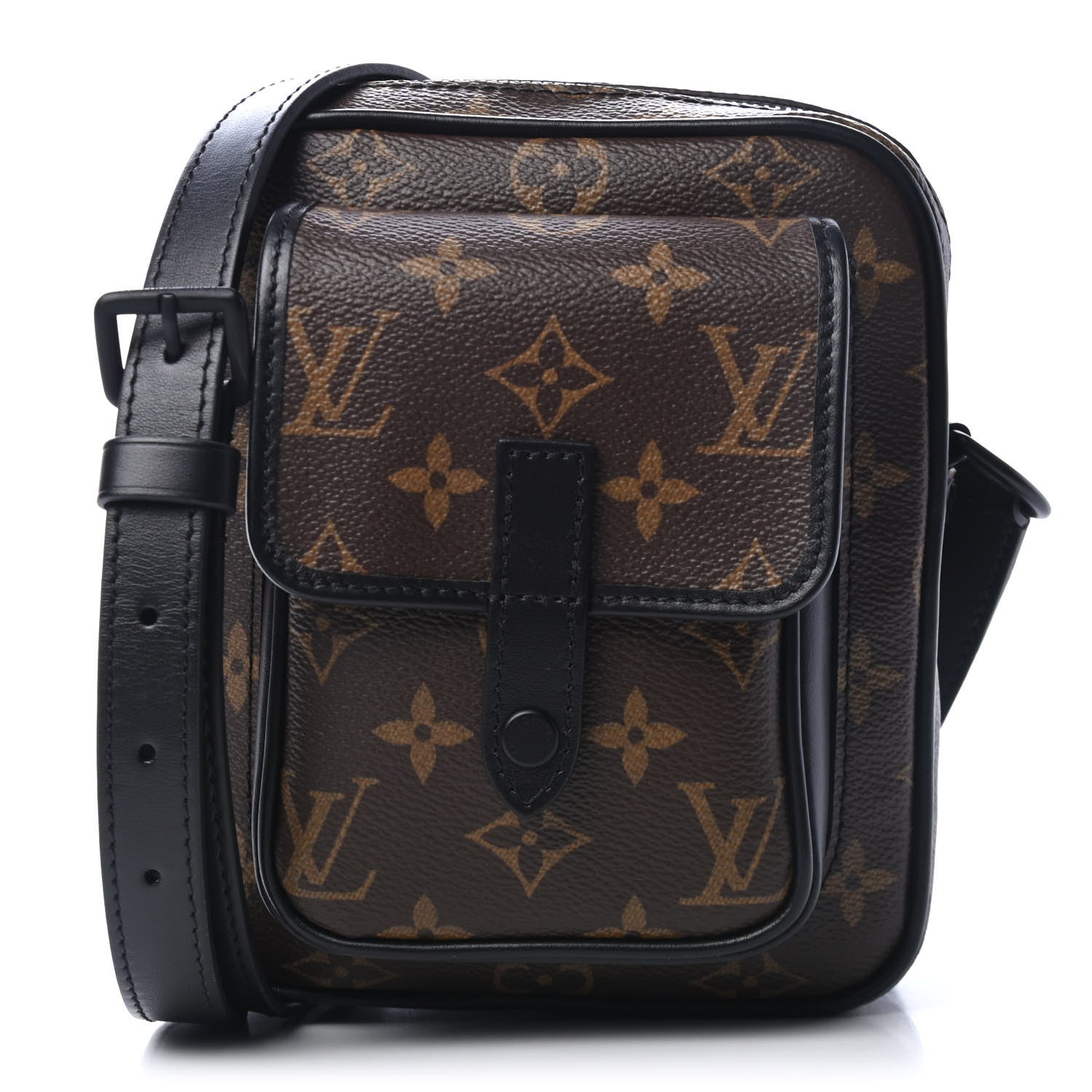Louis Vuitton Monogram Macassar Christopher Wearable Wallet 1 of 4