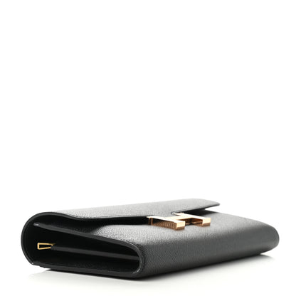 Hermes Epsom Constance Long Wallet Black 4 of 9