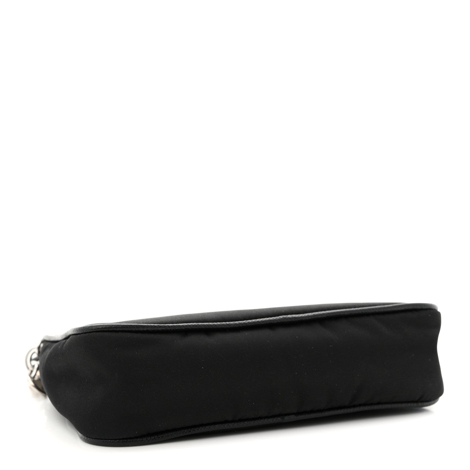 Prada Tessuto Nylon Mini Re-Edition 2000 Shoulder Bag Black 7 of 17