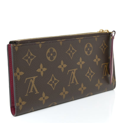 Louis Vuitton Monogram Adele Wallet Fuchsia 3 of 10