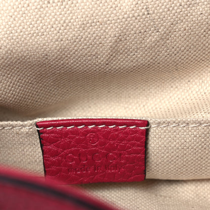 Gucci Cellarius Calfskin Medium Bamboo Backpack Petunia 6 of 14