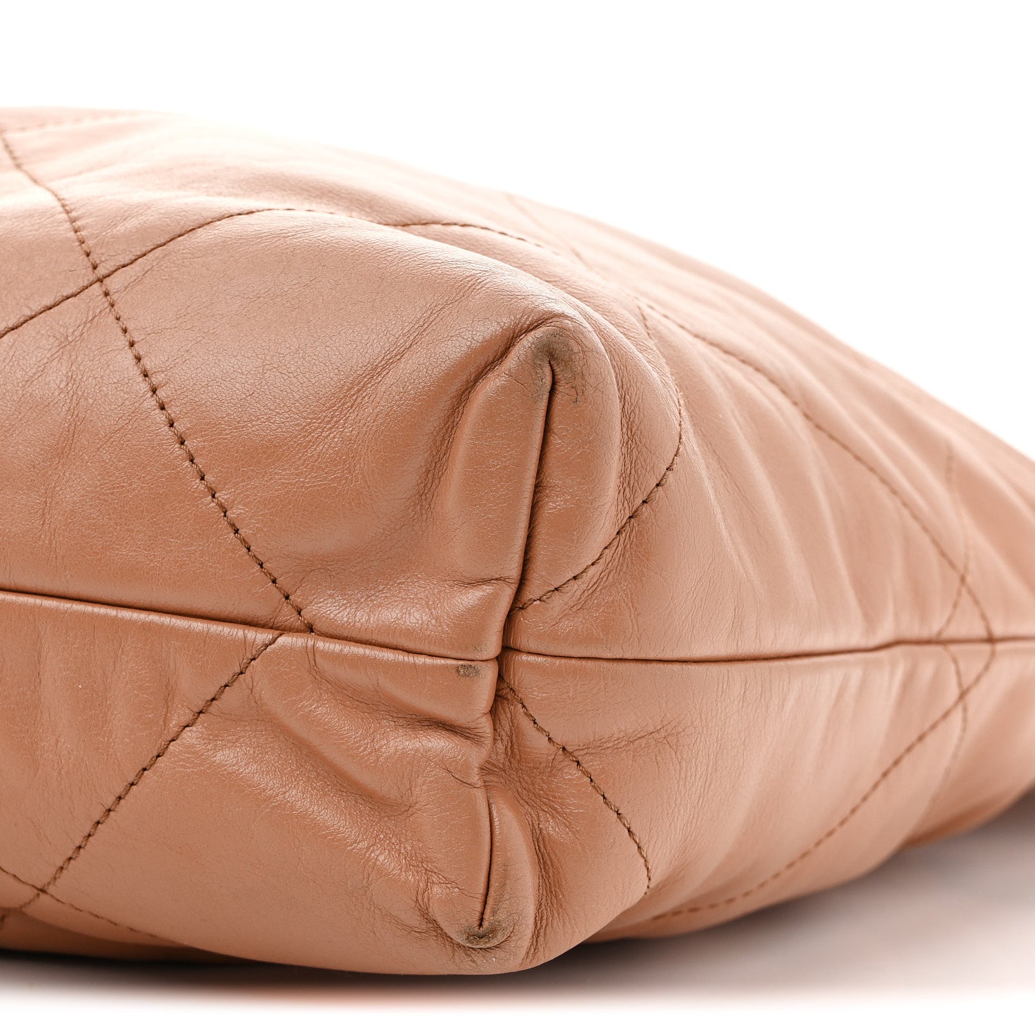 Chanel Shiny Calfskin Quilted Chanel 22 Beige 11 of 14