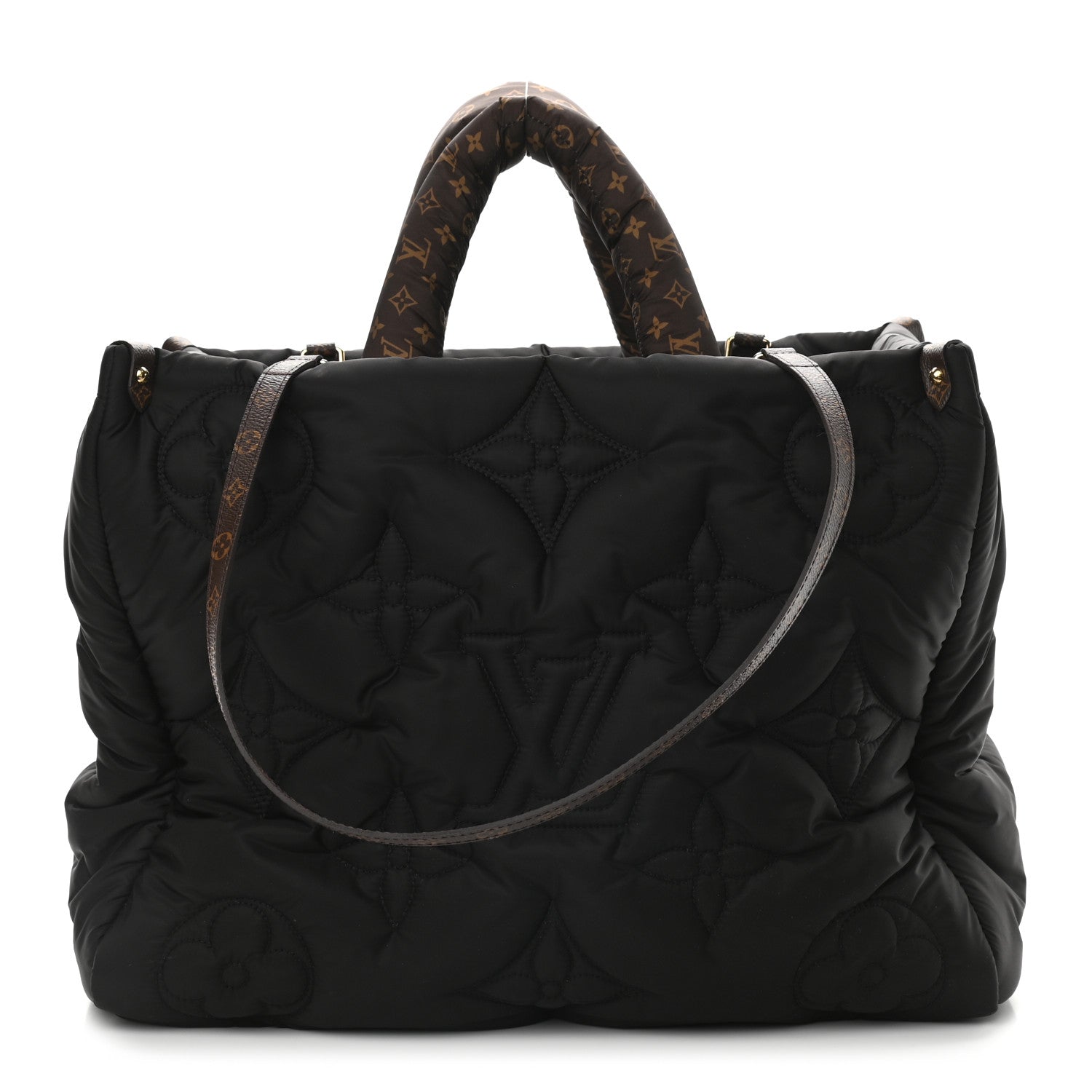 Louis Vuitton Econyl Monogram Pillow Giant Onthego GM Black 1 of 8