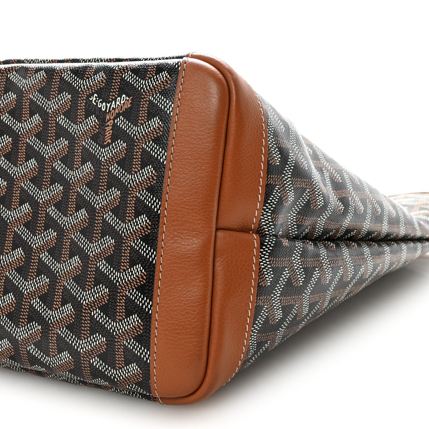 Goyard Goyardine Artois MM Black Gold 9 of 9
