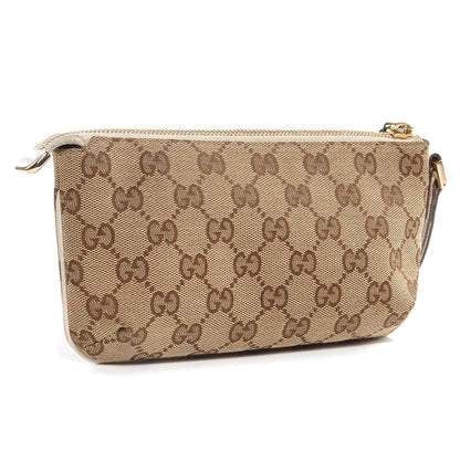 Gucci Monogram Web Princy Wristlet Off White 3 of 8