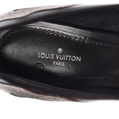 Louis Vuitton Calfskin Monogram Hypnotic Pumps 38.5 Black 7 of 9