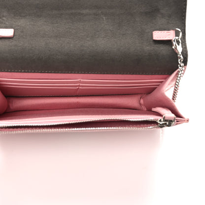 Fendi Vitello Century Hypnoteyes Tube Wallet On Chain Bubblegum 4 of 10