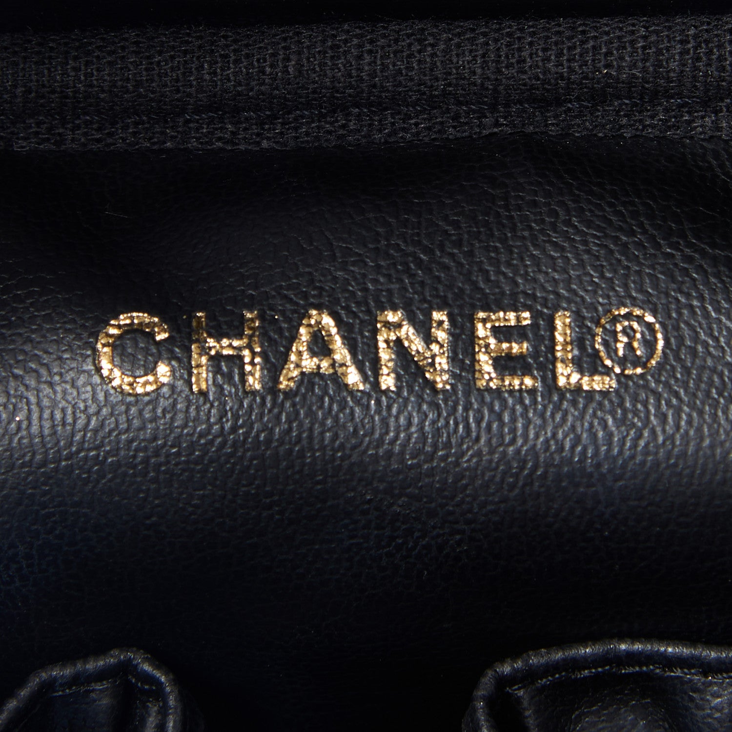 Chanel Caviar Vanity Cosmetic Case Black 7 of 8